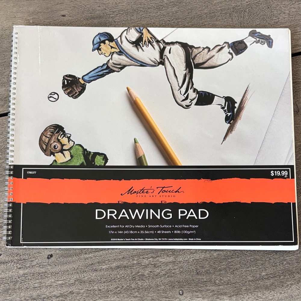 LAST CHANCE! Donating 4/1! 
NEW Master's Touch Drawing Pad
